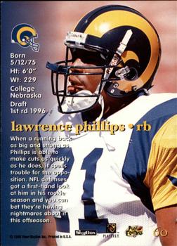 1996 SkyBox Impact Rookies #60 Lawrence Phillips Back
