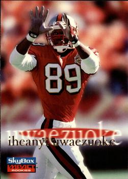 1996 SkyBox Impact Rookies #63 Iheanyi Uwaezuoke Front