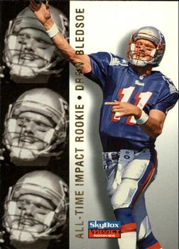 1996 SkyBox Impact Rookies #73 Drew Bledsoe Front