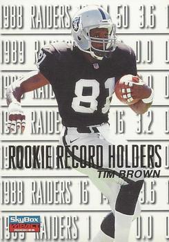 1996 SkyBox Impact Rookies #141 Tim Brown Front