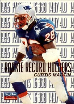 1996 SkyBox Impact Rookies #146 Curtis Martin Front
