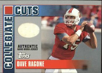 2003 Topps Draft Picks & Prospects - Collegiate Cuts #CC-DR Dave Ragone Front