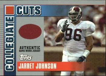 2003 Topps Draft Picks & Prospects - Collegiate Cuts #CC-JJ Jarret Johnson Front