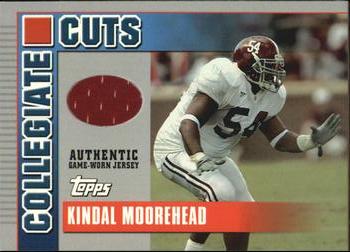 2003 Topps Draft Picks & Prospects - Collegiate Cuts #CC-KM Kindal Moorehead Front