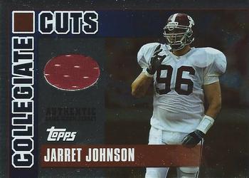 2003 Topps Draft Picks & Prospects - Collegiate Cuts Foil #CC-JJ Jarret Johnson Front