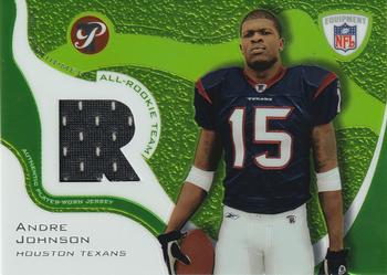 2003 Topps Pristine - All-Rookie Team Jerseys #ART-AJ Andre Johnson Front