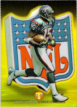 2003 Topps Pristine - Gold Refractors #55 Andre Johnson Front