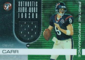 2003 Topps Pristine - Performance #PP-DC David Carr Front