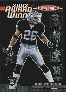 2003 Topps Total - Award Winners #AW19 Rod Woodson Front