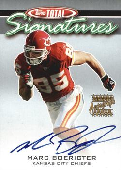 2003 Topps Total - Signatures #TS-MBO Marc Boerigter Front