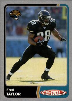 2003 Topps Total - Silver #16 Fred Taylor Front