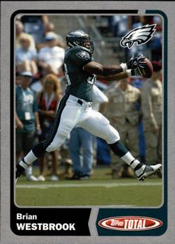 2003 Topps Total - Silver #24 Brian Westbrook Front