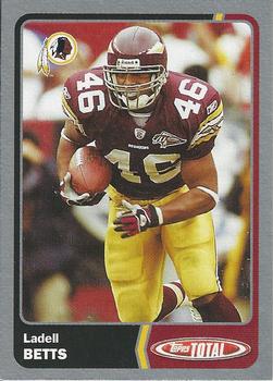 2003 Topps Total - Silver #32 Ladell Betts Front