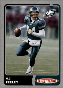 2003 Topps Total - Silver #88 A.J. Feeley Front