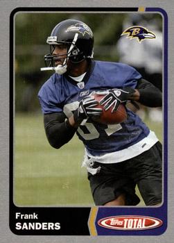 2003 Topps Total - Silver #96 Frank Sanders Front