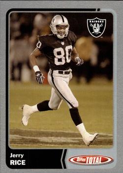 2003 Topps Total - Silver #155 Jerry Rice Front