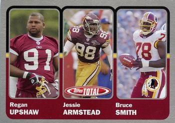 2003 Topps Total - Silver #362 Bruce Smith / Jessie Armstead / Regan Upshaw Front