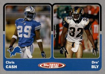 2003 Topps Total - Silver #388 Chris Cash / Dre' Bly Front