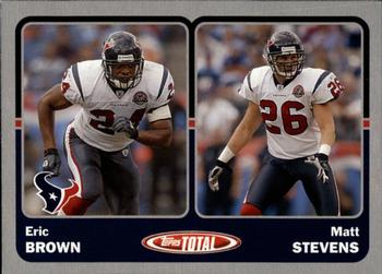 2003 Topps Total - Silver #393 Eric Brown / Matt Stevens Front