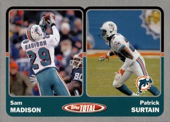 2003 Topps Total - Silver #402 Patrick Surtain / Sam Madison Front