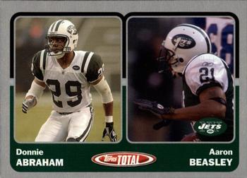 2003 Topps Total - Silver #416 Aaron Beasley / Donnie Abraham Front