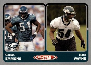 2003 Topps Total - Silver #421 Carlos Emmons / Nate Wayne Front