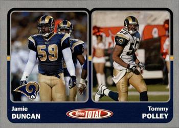 2003 Topps Total - Silver #432 Jamie Duncan / Tommy Polley Front