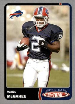 2003 Topps Total - Silver #470 Willis Mcgahee Front