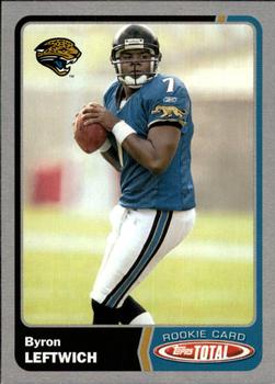 2003 Topps Total - Silver #475 Byron Leftwich Front