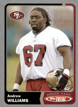 2003 Topps Total - Silver #495 Andrew Williams Front