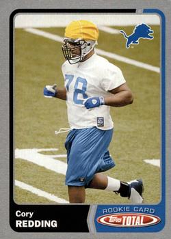 2003 Topps Total - Silver #522 Cory Redding Front