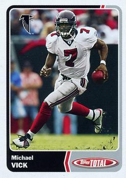 2003 Topps Total - Team Checklists #TC2 Michael Vick Front