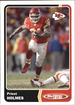 2003 Topps Total - Team Checklists #TC16 Priest Holmes Front