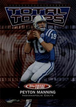 2003 Topps Total - Total Topps #TT2 Peyton Manning Front