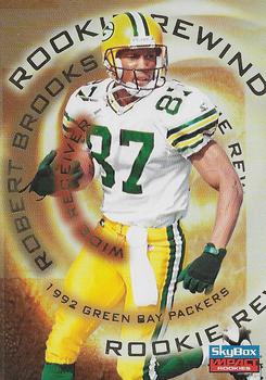 1996 SkyBox Impact Rookies - Rookie Rewind #3 Robert Brooks Front