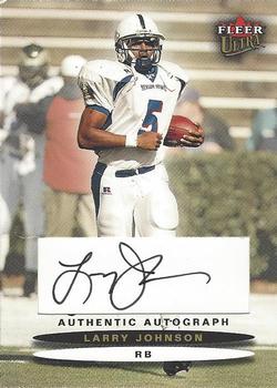 2003 Ultra - Autographs #NNO Larry Johnson Front