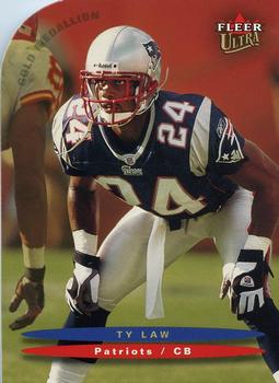 2003 Ultra - Gold Medallion #59 Ty Law Front