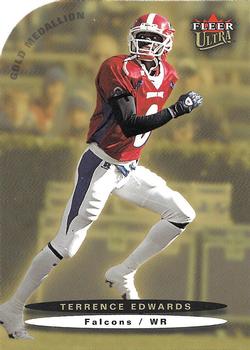 2003 Ultra - Gold Medallion #198 Terrence Edwards Front