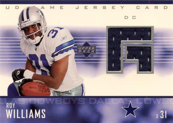 2003 Upper Deck - UD Game Jerseys #GJ-RW Roy Williams Front