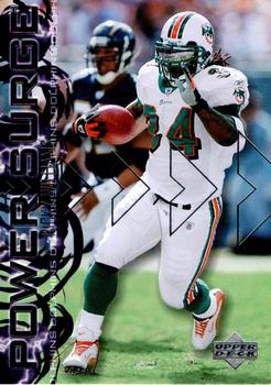 2003 Upper Deck - Power Surge #PS-3 Ricky Williams Front