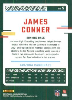 2023 Donruss #5 James Conner Back