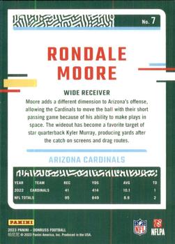 2023 Donruss #7 Rondale Moore Back