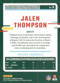 2023 Donruss #8 Jalen Thompson Back
