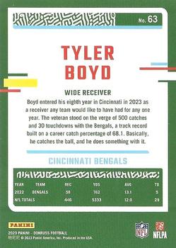 2023 Donruss #63 Tyler Boyd Back