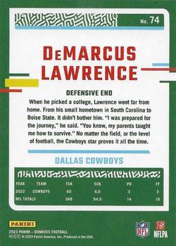 2023 Donruss #74 DeMarcus Lawrence Back
