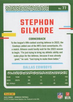 2023 Donruss #77 Stephon Gilmore Back
