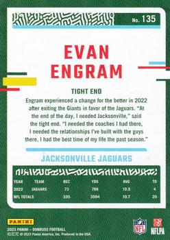 2023 Donruss #135 Evan Engram Back