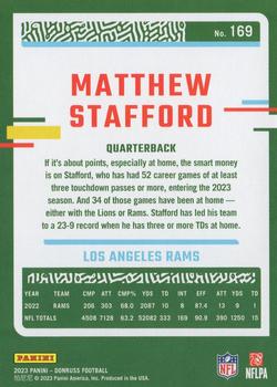 2023 Donruss #169 Matthew Stafford Back