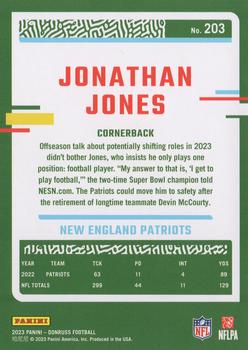 2023 Donruss #203 Jonathan Jones Back