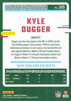2023 Donruss #205 Kyle Dugger Back
